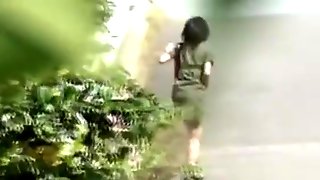 Japanese Pissing Outdoor