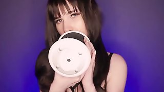 Asmr mood asmr ear licking & breathing