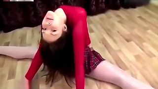 Naked yoga sexy fitness young teen