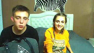 Strange Webcam Couple