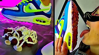 CRUSH FETISH FOOD IN NIKE AIR MAX