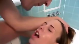 Girl takes it up ass and gives rimjob while being degraded