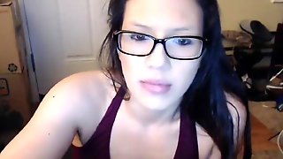 Asian Milf caught camming by her husband