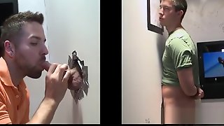 Gay Cum Eater, Gay Gloryhole Swallow