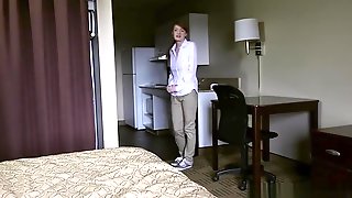 Hotel Maid gets fucked by guests bbc