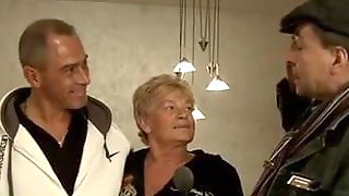 Granny Kissing, German Fisting, Granny Orgasm, Helga, Husband
