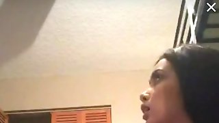 Hot Latina Sucks A Dildo On Periscope - latin