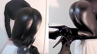 Shemale Leather, Latex Solo