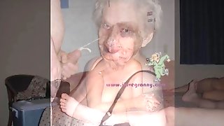 Ilovegranny horny naked and down on all fours