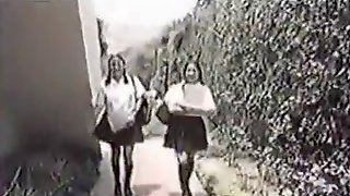 School girls from Peru