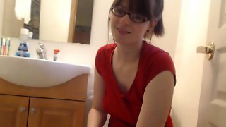 Solo Piss Milf, Pooping, Pregnant Pissing