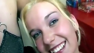 Granny Eats Cum From A Teens Face