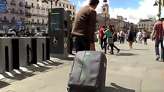 Spanish slut paraded in public streets