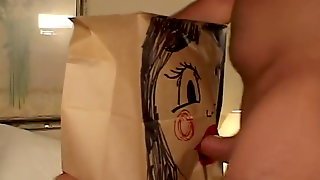 Samantha Roxx Face Fucked With Paper Bag on Head