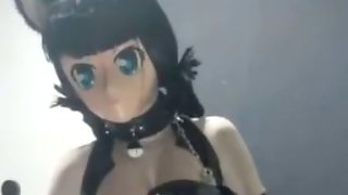 Kigurumi latex vibrating