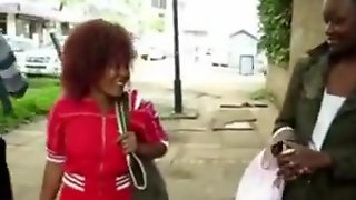 Horny African Sluts In Hot Lesbian Action