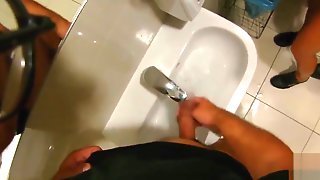 Pulled eurobabe POV banged in the bathroom