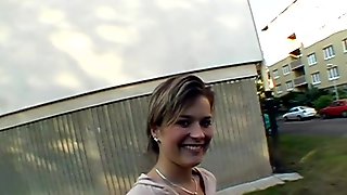 Public Sex With Hot Babe Tereza - amateur teen POV