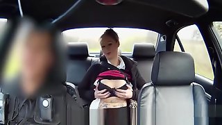 Cop nailed milf pussy outdoors