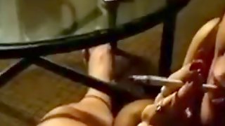 Mature slut Mom gives superb smoking blowjob