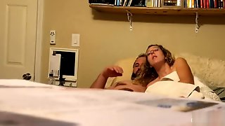 Real homemade! Wifes sis loves me wakes me up for morning suck and fuck POV