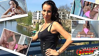 GERMAN SCOUT - MILF VALENTINA WITH BIG BOOBS TALK TO ANAL AT STREET CASTING