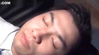 Sleeping Asian Gay