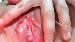 Gyn exam of my pussy with speculum and SPH of limp microdick sub (creampie)