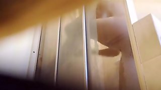 Wife in shower showing hot ass