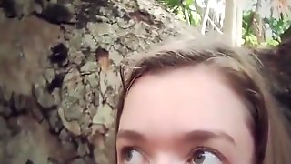 Masturbation In Woods