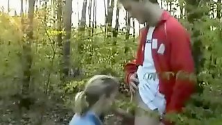 Blowjob In The Wood