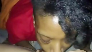 Eating my gf pussy late night