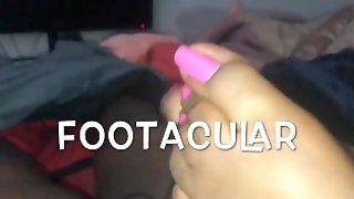 Toe Stroke Cumshot 