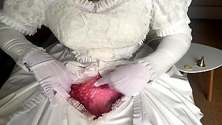 Bride with Bride Cock Dress 