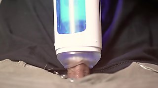 Robot Sex Machine. Robotic Fleshlight. Leten male sex toy blowjob machine