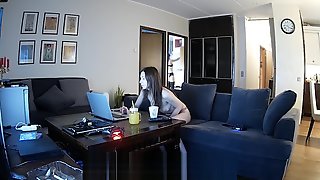 HOUSE 2. Hidden Cam. Young students fuck