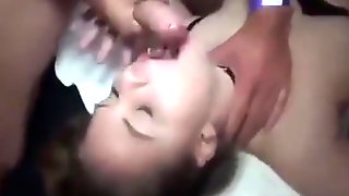 Cum Covered Gangbang