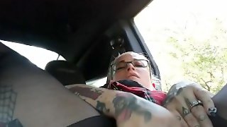 Masturbating in the Teacher car for an A #BackToSchool2019