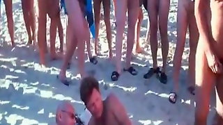 Beach Wife Shared, Gangbang At The Beach, Swinger Beach Sex, Group Nude