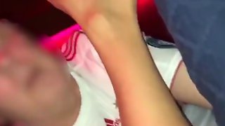 Hot Young Slut Gets Pounded at a Sex Cinema