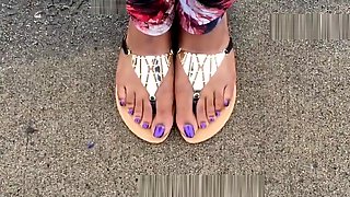 Evonna Cammon Purple Toenails