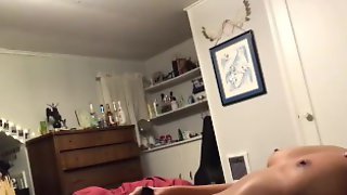 Quick Bedroom Masturbation Orgasm