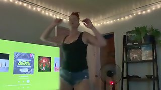 Dancing Tits Redhead 