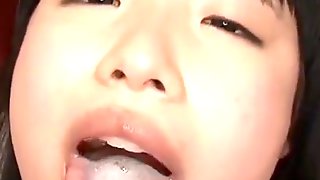 Japanese Teen Swallow Cum
