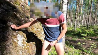 Male Public Masturbation