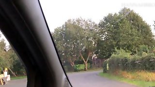 SUCKING HIS COCK IN THE CAR FOR GIVING ME A LIFT HOME! CIM XXX