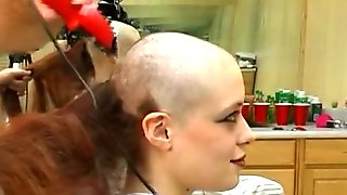 Red head Girl Headshave