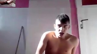 Macho straight turkish fuckers wanking on cam for woman