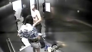 Elevator fun gets caught