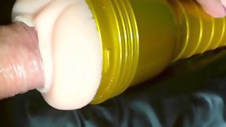 Sissy femboy fuck cute wet pussy Fleshlight and the pleasure
